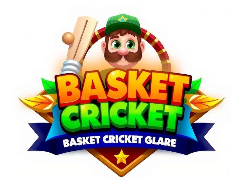 Basket Cricket Glory Game Logo